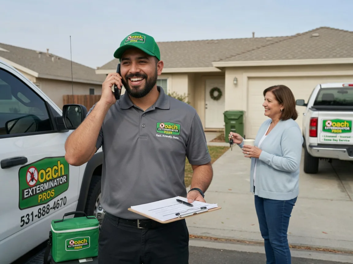 Pest Control Roach Exterminator Strasburg, OH FAQs